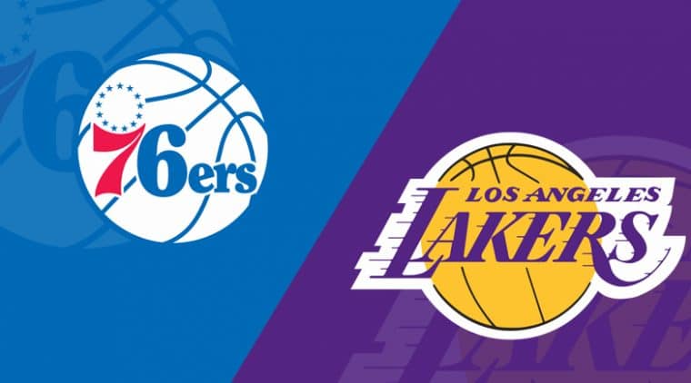 Los Angeles Lakers at Philadelphia 76ers  2/10/19: Starting Lineups, Matchup Preview, Betting Odds