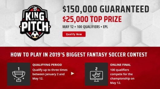 DraftKings King of the Pitch Promotion