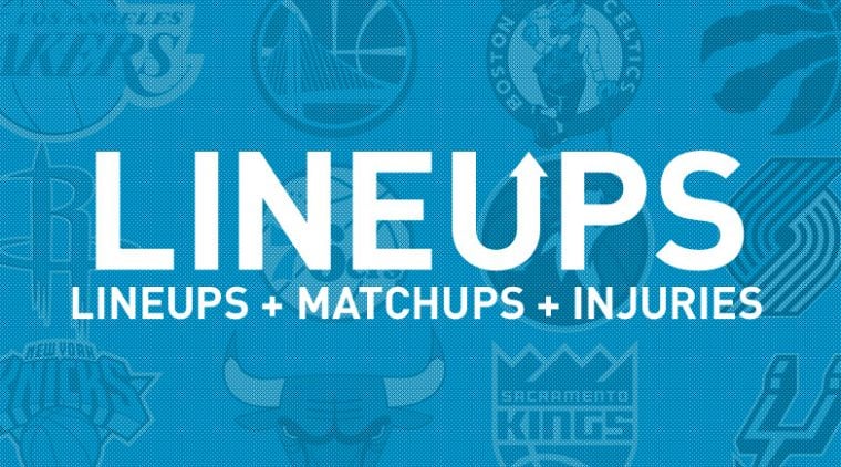 NBA Projected Starting Lineups, Matchups, and Injury News 3/2/19