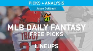 DraftKings MLB Daily Fantasy Picks 8/4/20