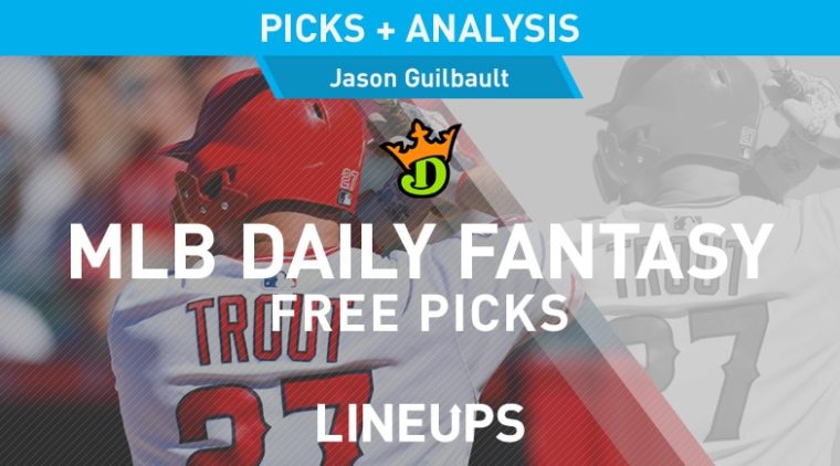 DraftKings MLB Daily Fantasy Picks 8/4/20