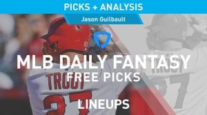FanDuel MLB Daily Fantasy Picks 8/1/19