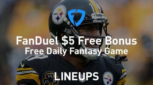 FanDuel’s Daily Fantasy Sports $5 Free Bonus: Free Daily Fantasy Game
