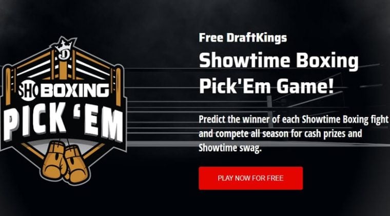DraftKings SHO Boxing Pick’Em Contest