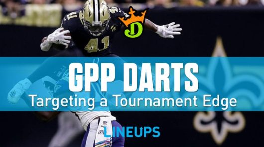 DraftKings NFL Week 2 GPP Tournament Picks: Daily Fantasy Advice & Strategy