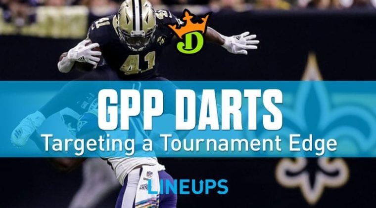 DraftKings NFL Week 2 GPP Tournament Picks: Daily Fantasy Advice & Strategy