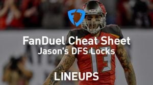 FanDuel NFL Week 8 Cheat Sheet: Daily Fantasy Rankings, Projections, Stacks (Free Download)