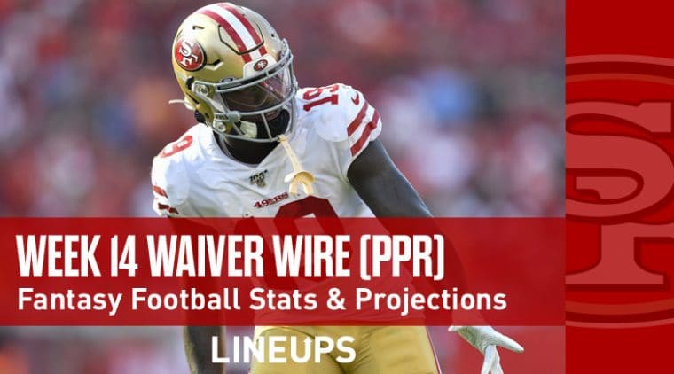 Week 14 Waiver Wire Top Pickups & Adds: James Washington Continues To Produce