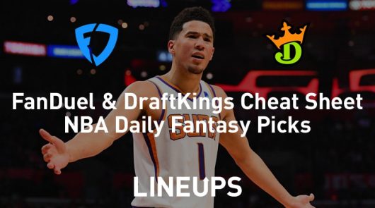 FanDuel & DraftKings NBA Cheat Sheet 2/3/20