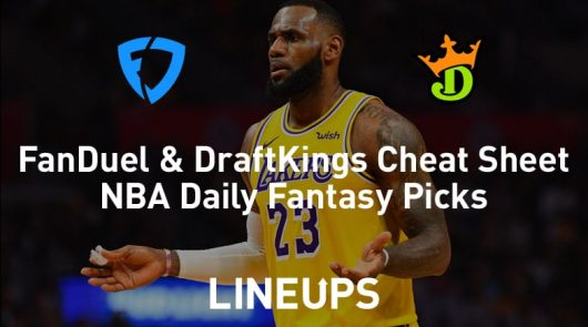 FanDuel & DraftKings NBA Cheat Sheet 1/20/19