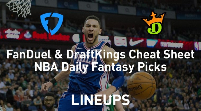 FanDuel & DraftKings NBA Cheat Sheet 2/20/20
