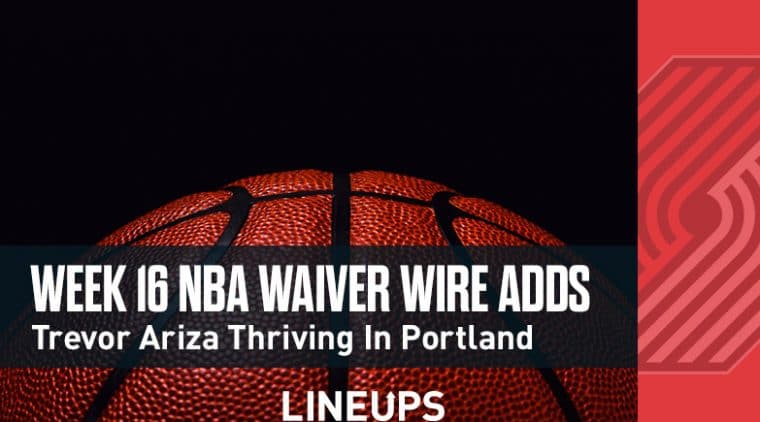 Week 16 NBA Waiver Wire Adds: Trevor Ariza Thriving In Portland