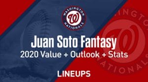 Juan Soto Fantasy Baseball Outlook & Value 2020