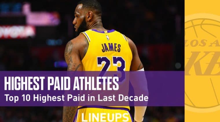 Highest Paid Athletes In the Last Decade (2010-2020)