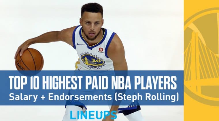 Top 10 Highest Paid NBA Players in 2019-20 (Salary + Endorsements)