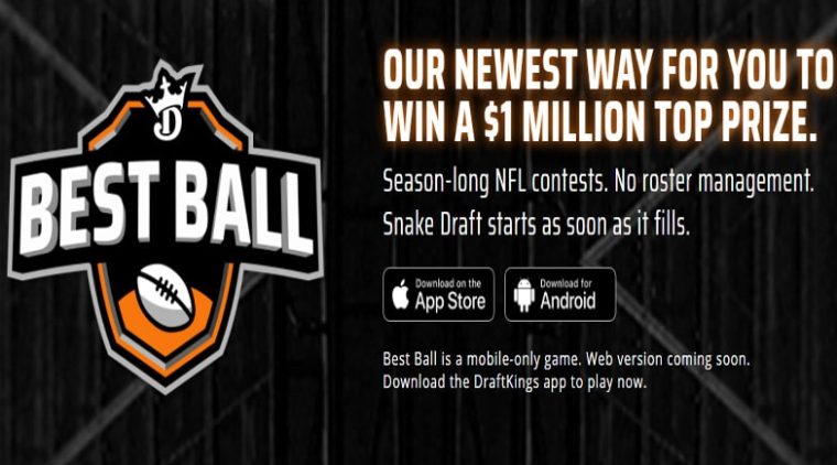 DraftKings Best Ball – A New Approach to Fantasy Football