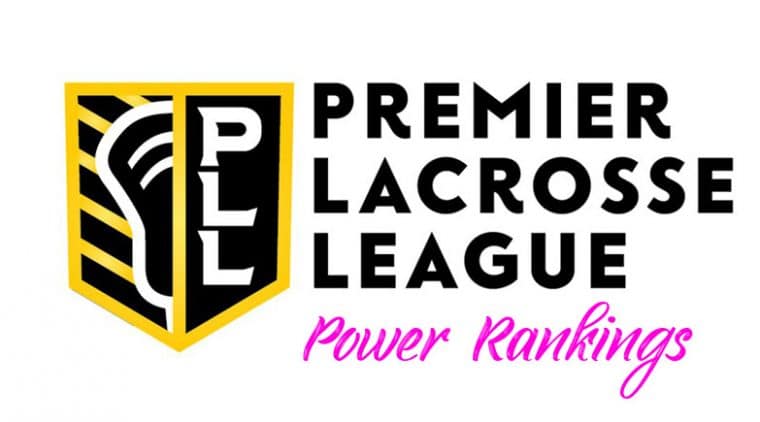 Premier Lacrosse League Power Rankings