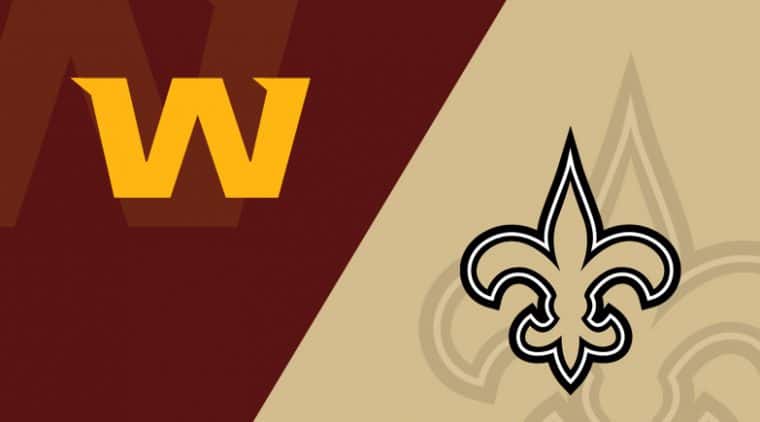 New Orleans Saints vs. Washington Football Team Matchup Preview (10/10/21) Betting Odds, Depth Charts, Live Stream (Watch Online)