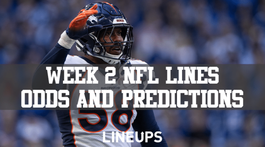 NFL Week 2 Picks - 2021 Betting Lines at US Sportsbooks