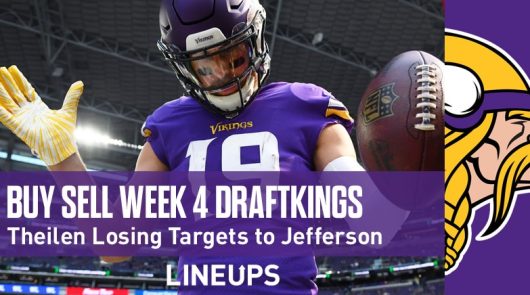 DraftKings NFL Week 4 Buy Sell + Optimal DFS Lineups