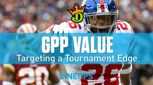 DraftKings NFL DFS Value GPP Picks Week 1