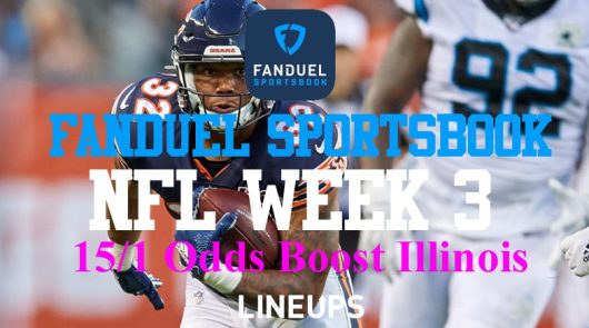 FanDuel Illinois Promotion NFL Week 3: Chiefs or Ravens @ 15/1 Odds Boost