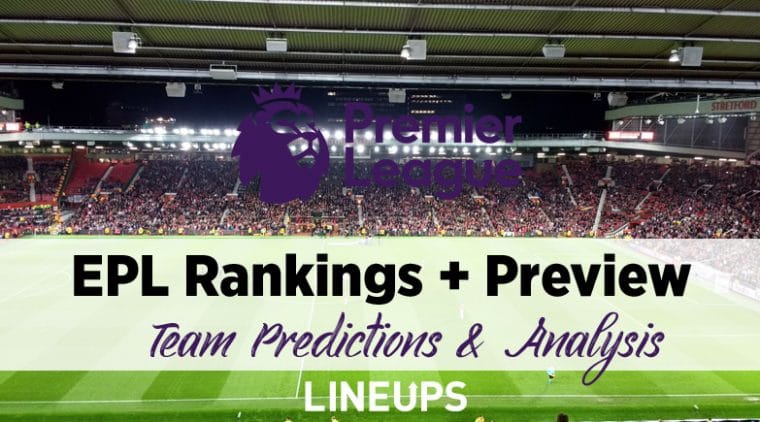 2020-2021 Premier League Rankings, Predictions and Preview