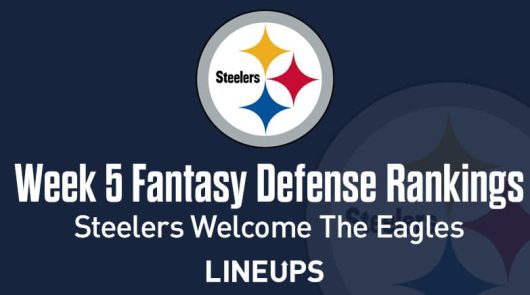 Week 5 NFL Defense (DEF) Fantasy Football Rankings: Steelers Defense Welcomes Philadelphia Practice Squad