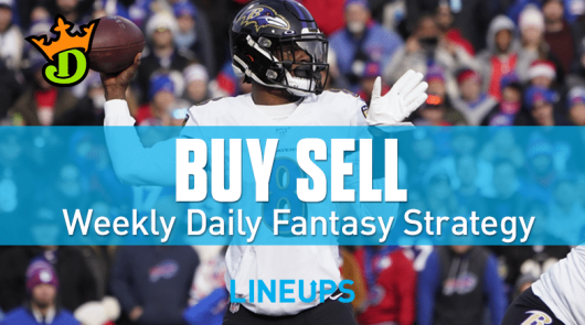 DraftKings NFL Wild Card Sunday Top Plays, Game Stacks + Optimal DFS Lineups