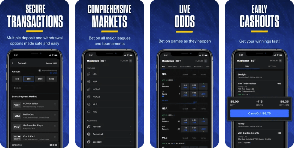 The score mobile app preview 2