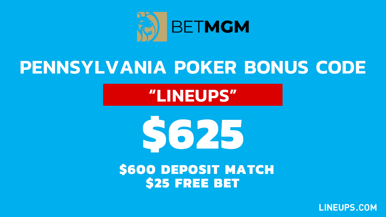 BetMGM Poker Pennsylvania