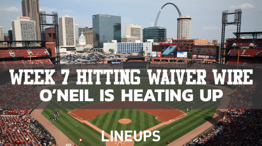 MLB Week 7 Hitting Waiver Wire: Someone Is Heating Up In St. Louis