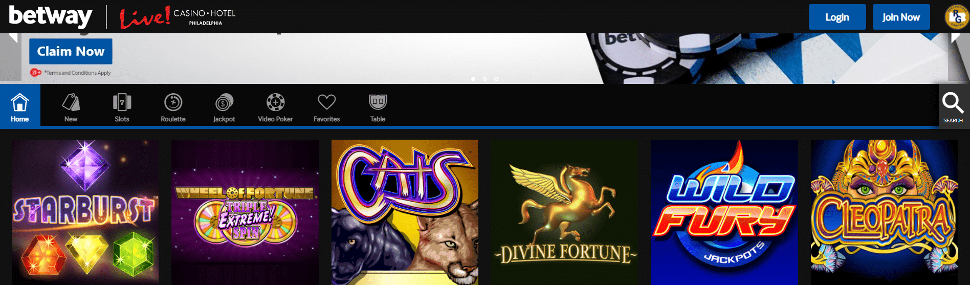 Betway Online Caisno