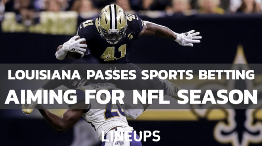Louisiana To Likely See Online Sports Betting By NFL Season