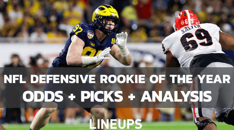 NFL Defensive Rookie of the Year Odds 2022-23: Hutchinson The Early Favorite