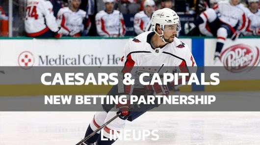 Caesars, Washington Capitals Partner On Jersey Sponsorship