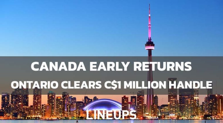 Canada Single-Game Sports Betting Early Returns: Ontario Clears $1M Handle
