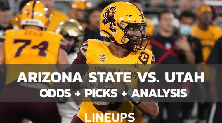 Arizona State vs. Utah: Betting Odds, Picks, and Predictions (10/16/21)