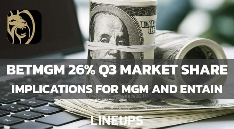 BetMGM Sees a 26% Market Share in Q3 and Complicates Entain’s Future