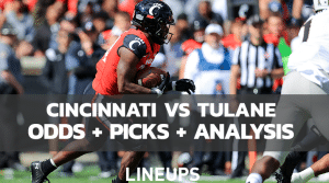 Cincinnati vs. Tulane: Betting Odds, Picks, and Predictions (10/30/21)