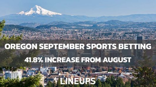 Oregon’s September Sports Betting Handle: 41.8% Increase from August 2021
