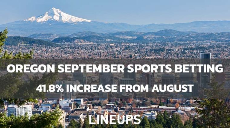 Oregon’s September Sports Betting Handle: 41.8% Increase from August 2021