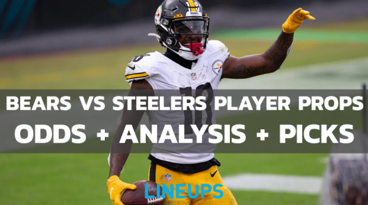 Chicago Bears vs. Pittsburgh Steelers Player Props (11/8/21)