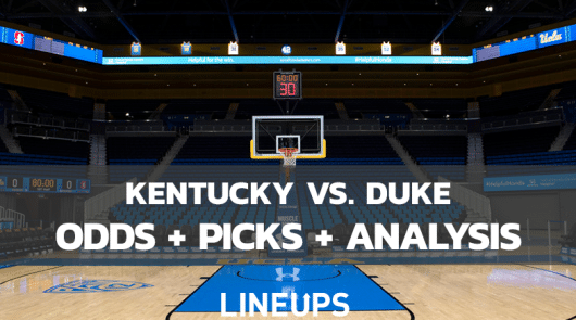 Kentucky vs. Duke: Betting Odds, Picks, and Predictions (11/9/21)