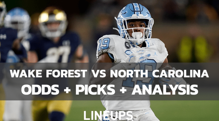Wake Forest vs. North Carolina: Betting Odds, Picks, and Predictions (11/6/21)