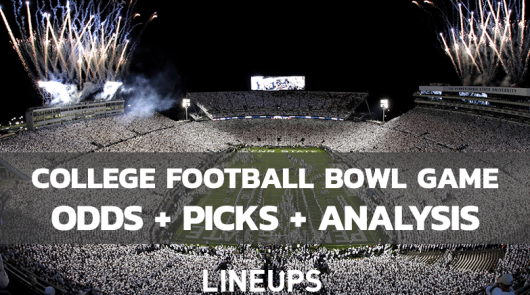 College Football Bowl Game Lines &amp; Predictions