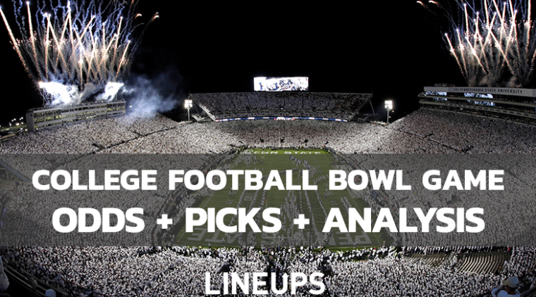 College Football Bowl Game Lines &amp; Predictions