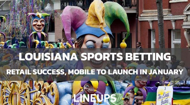 Louisiana Reports $6 Million in Retail Revenue, Mobile to Launch in January