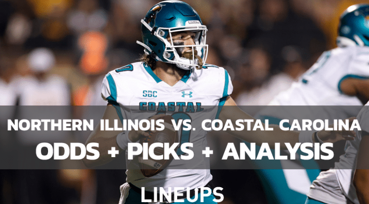 Northern Illinois vs. Coastal Carolina: Cure Bowl Betting Odds, Picks, and Predictions (12/17/21)