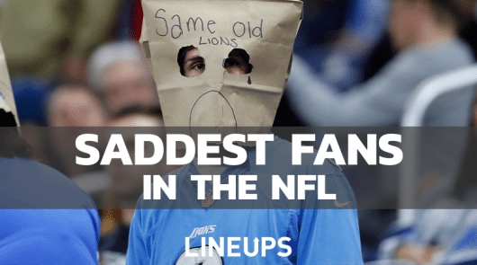 Survey Reveals Saddest Fans in the NFL